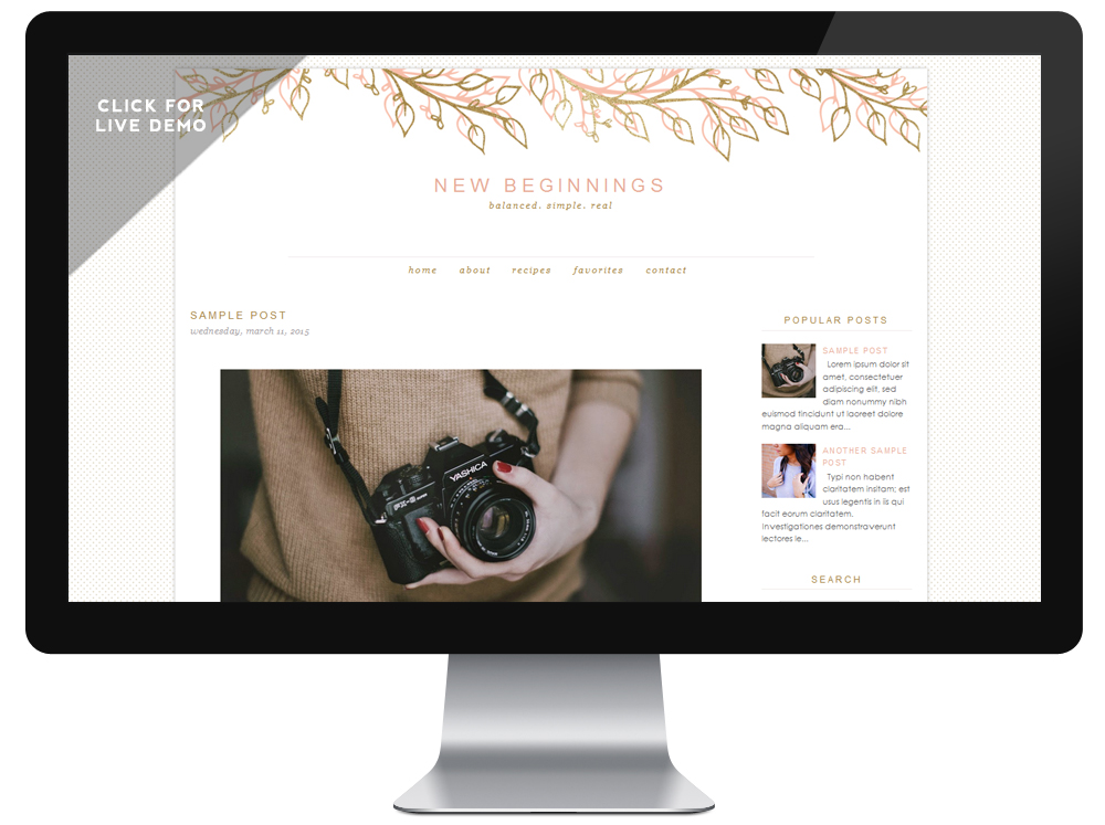 free-blogger-template