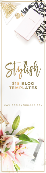 Stylish $15 Blog Templates