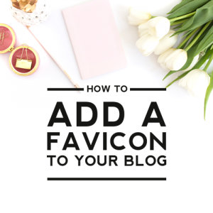 How to Add a Favicon to Your Blog
