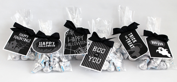 Cute and Spooky gift tags for Halloween