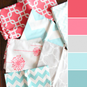 Color Love | Coral + Teal
