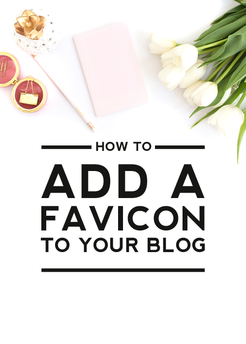 how to add a favicon to your blog