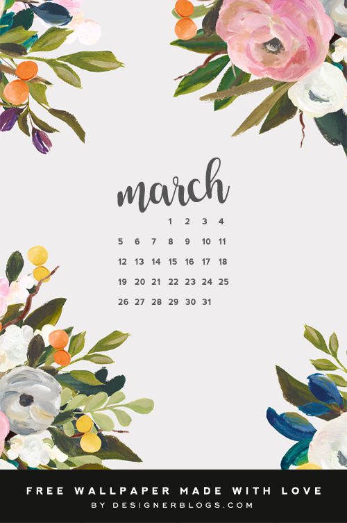 Free March Wallpaper