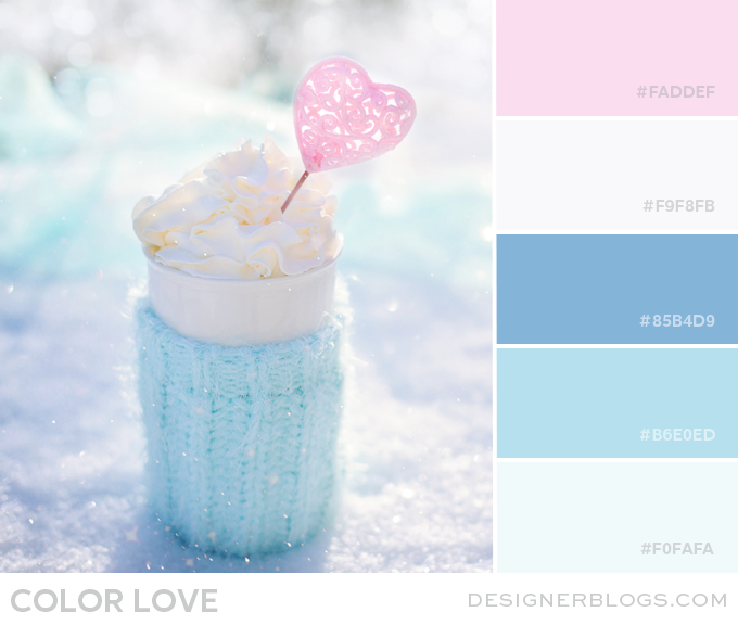 Romantic Pastels Color Palette 