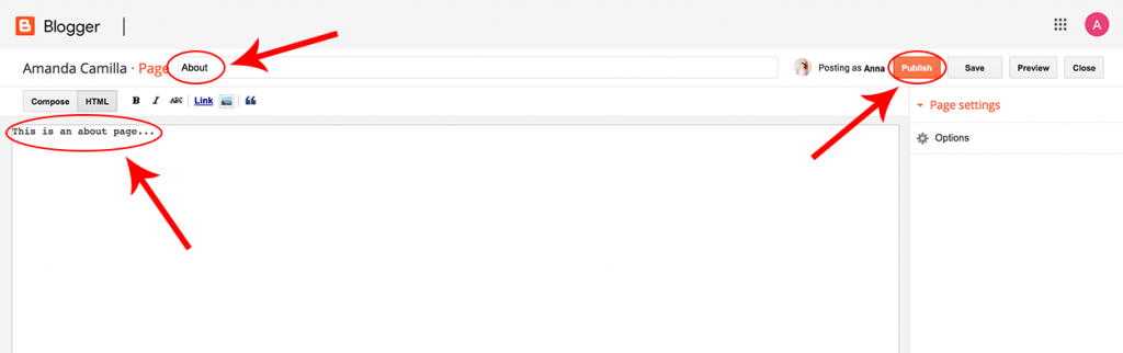 Adding Pages to Blogger Blog | DesignerBlogs.com