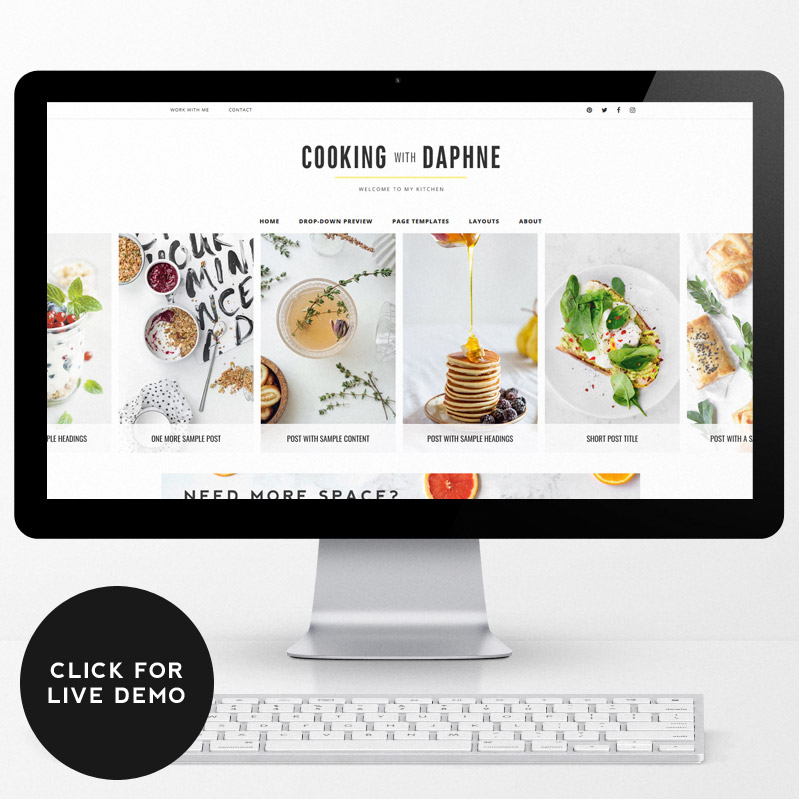 Daphne WordPress Theme