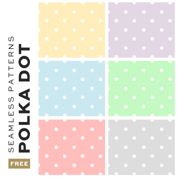 Free Seamless Polka Dot Pattern Backgrounds | DesignerBlogs.com
