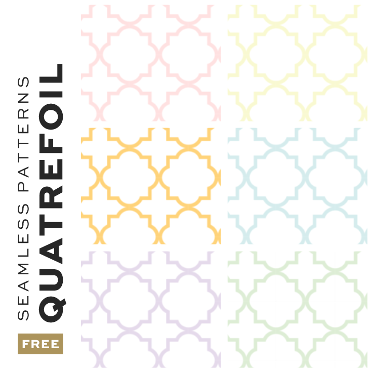 Quatrefoil Pattern Quatrefoil Pattern Background Gold Free Stock Photo
