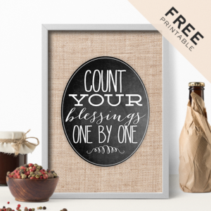Free Printable Thanksgiving Table Decors That You Can't Miss!