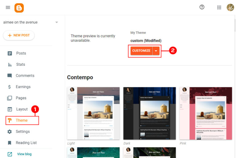 How to Use Customize Fonts with Blogger Designer Blogs