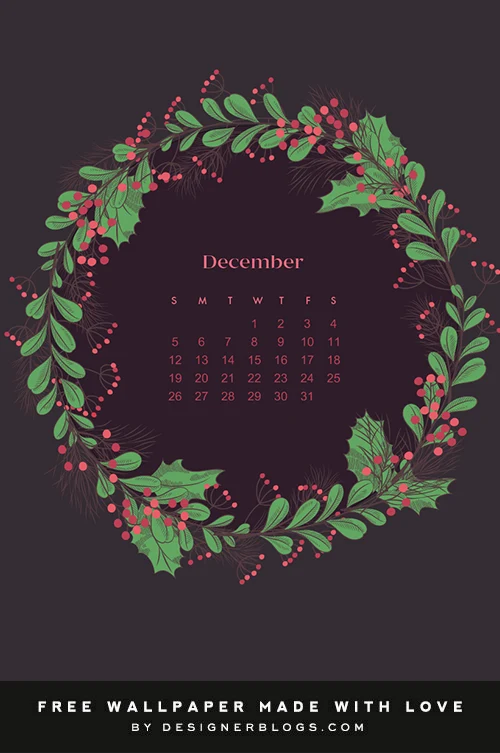 Free December 2021 Wallpaper & Instagram quote