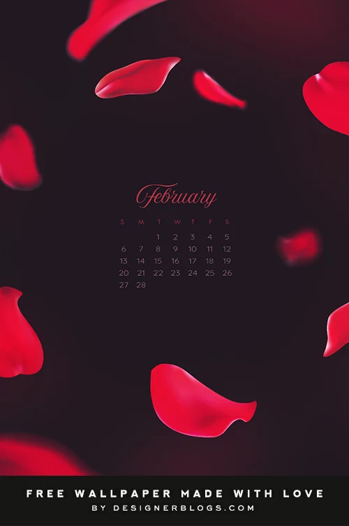 Free February 2021 Wallpaper & Instagram quote