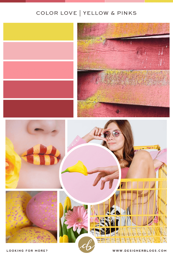 Color Love | Yellow & Pinks Color Palette