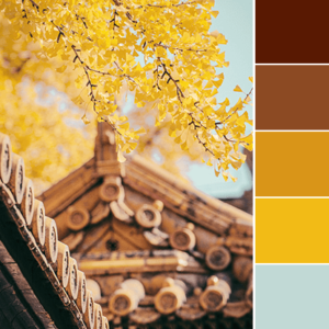 Color Love | Yellow & Brown