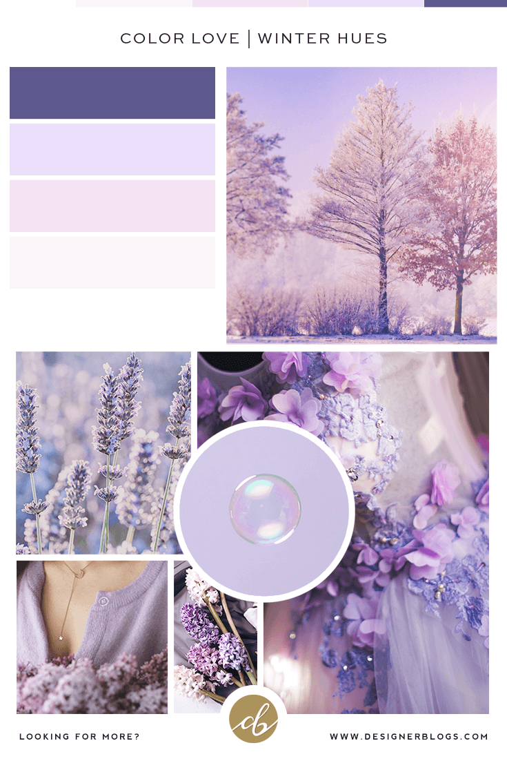 Pastel Purple Color Palette and Inspirations