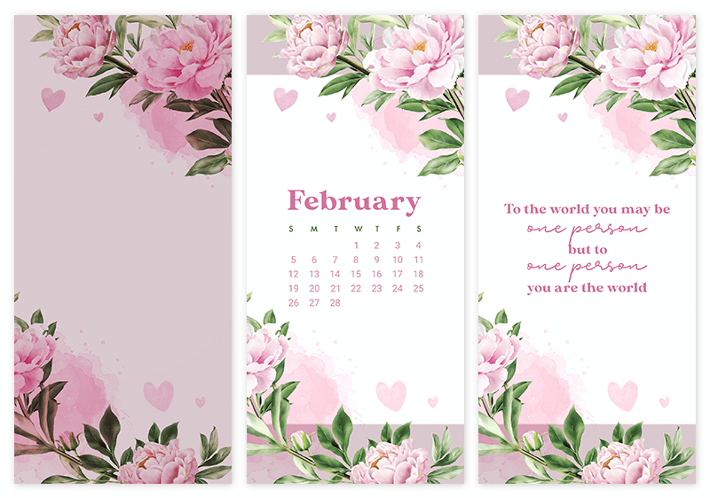 Valentines Day february 14 corazones hello love minimal pink sign  simple HD phone wallpaper  Peakpx