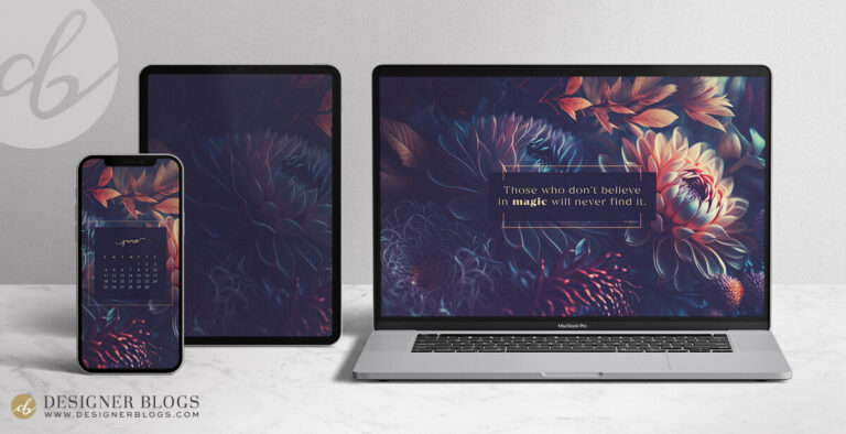Free June 2023 Wallpaper - Designer Blogs