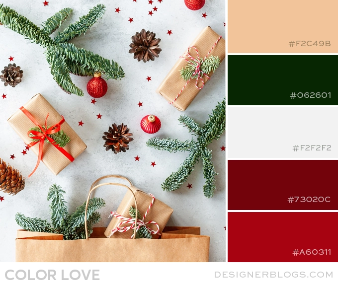 Classic Christmas Color Palette