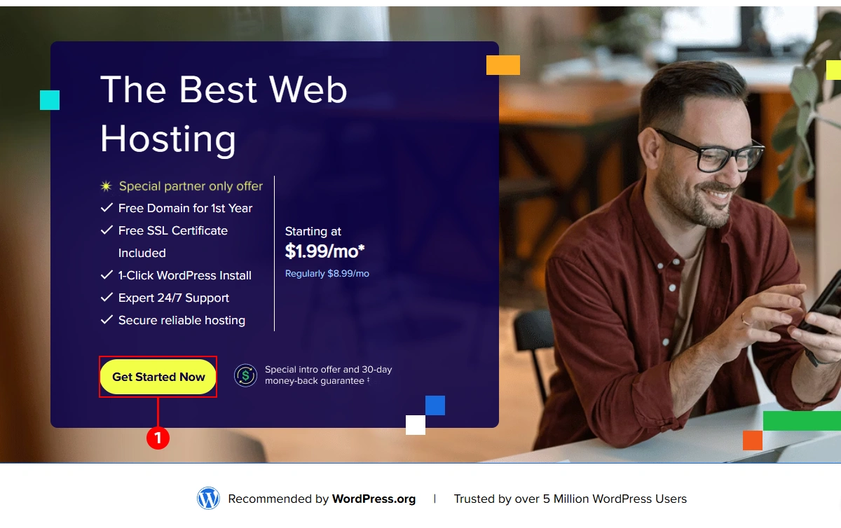 Getting a Bluehost hosting