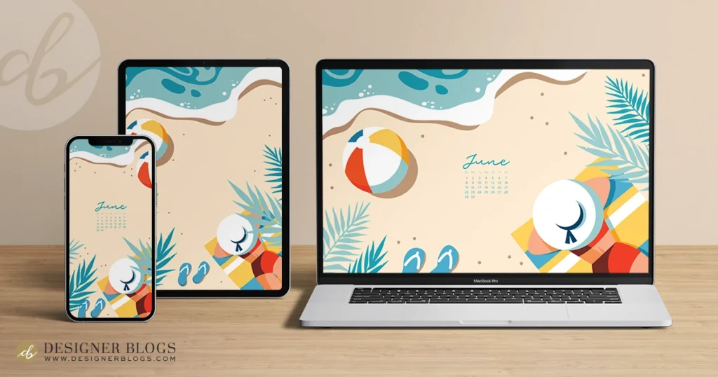 Free June 2025 Wallpaper on various devices