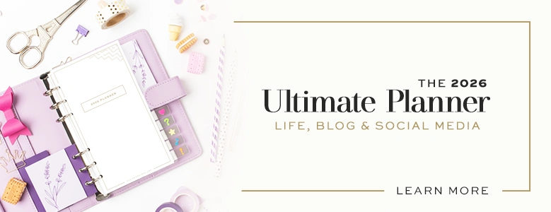 The Ultimate Life, Social Media & Blog Planner